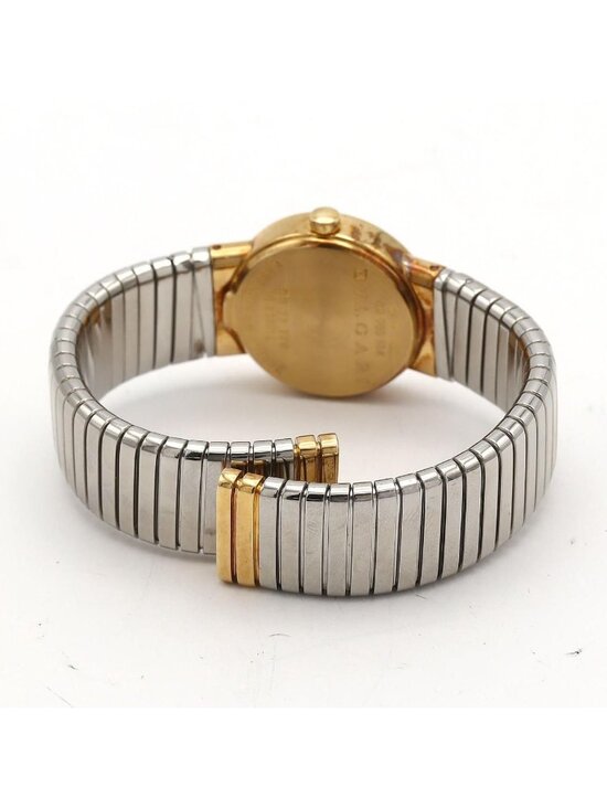 Bvlgari Bulgari Tubogas L 12 YG Quartz Watch
